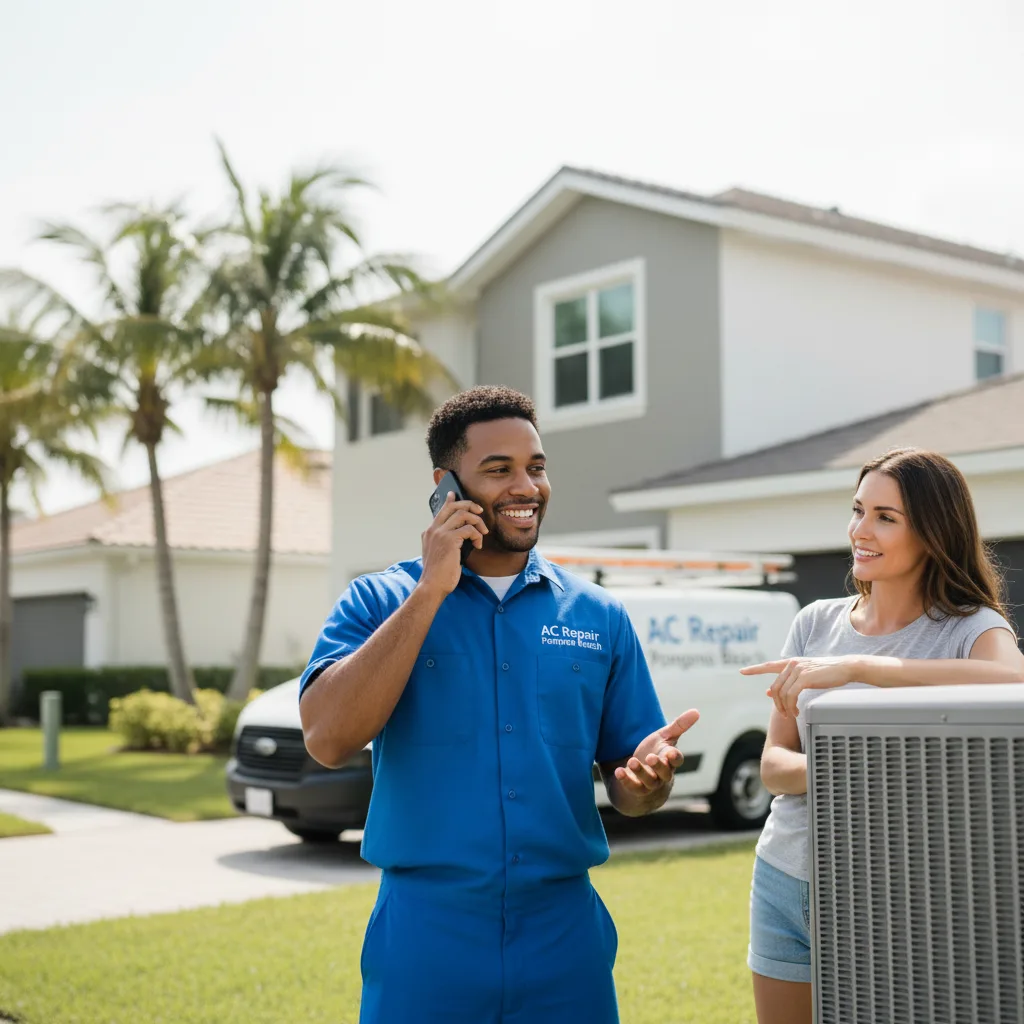 AC Repair Pompano Beach customer support in Tobyhanna